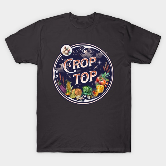 Crop Top T-Shirt by TempoTees